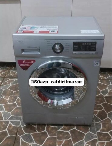 Paltaryuyan maşınlar: Paltaryuyan maşın LG, 6 kq, İşlənmiş, Avtomat, Pulsuz çatdırılma, Ödənişli çatdırılma