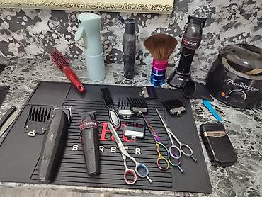 Salon, tibbi mebel: Tam komplekt kişi salonu/barber avadanlığı və ləvazimatları satılır – — 3
