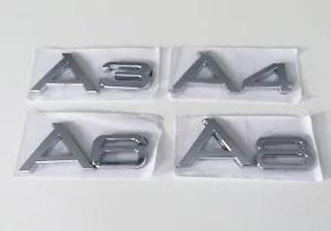 Auto delovi, gume i tjuning: Audi znakovi A3, A4, A6, A8. Audi oznake znak - samolepljive. ✨ U — 9