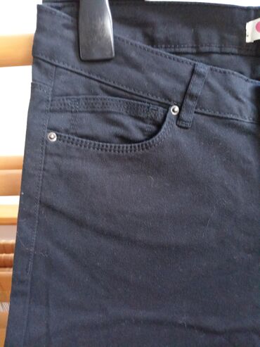 crni tek flis: 29, 32, Cotton, Low rise, Flare