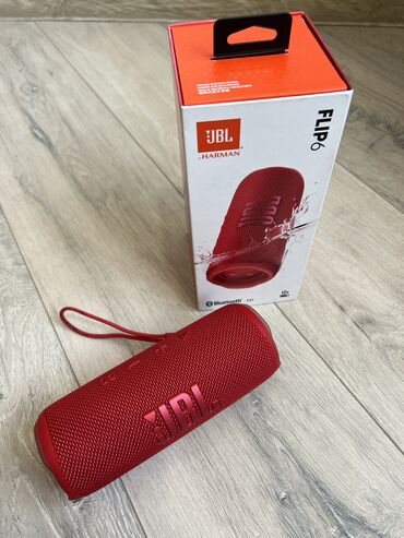 Динамики и колонки: Продаю Jbl flip 6 ОРИГИНАЛ Коробка, документы, зарядка всё в