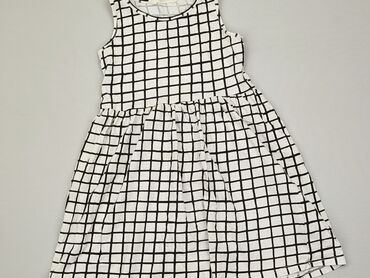 sukienki biale na lato: Dress, H&M, 8 years, 122-128 cm, condition - Good