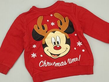 bluzki do spodenek: Bluza, Disney, 12-18 miesięcy, stan - Bardzo dobry