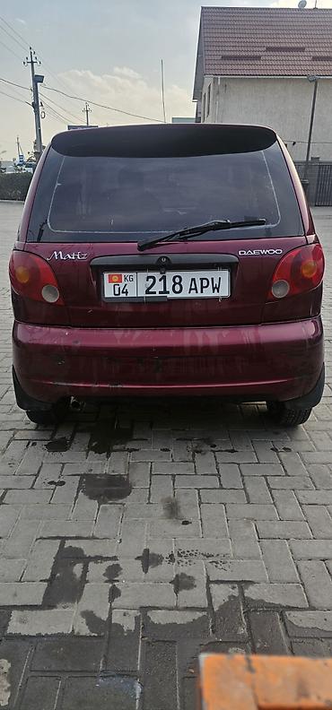 hongqi e qm5: Daewoo Matiz: 2007 г., 0.8 л, Механика, Бензин, Хэтчбэк — 7