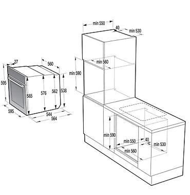 airfry: Elektrik sobası Quraşdırılan, Yeni — 4
