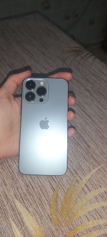 iphone 13 pro islenmis: IPhone 13 Pro, 256 GB, Sierra Blue, Barmaq izi, Face ID
