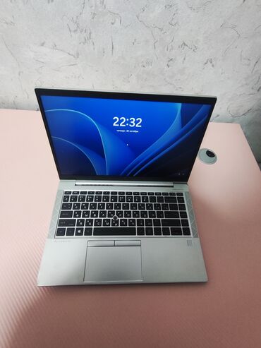 компьютер hp: Ультрабук, HP, 8 ГБ ОЭТ, AMD Ryzen 7, 14 ", Колдонулган, Татаал эмес тапшырмалар үчүн, эс тутум SSD