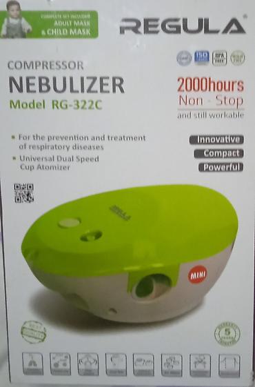 nimo inqalyator: REGULA Kompressor Nebulizer – Model RG‑322C - Nəfəs yolları — 2