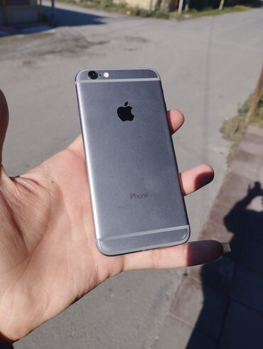 Apple iPhone: IPhone 6, 32 GB, Gümüşü, Barmaq izi