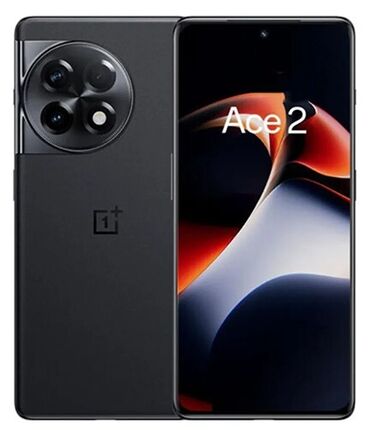 телефоны за 2 000: OnePlus Ace 2, Новый, 256 ГБ, цвет - Черный, 2 SIM