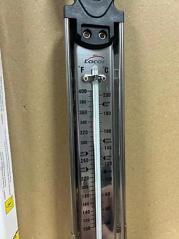 Ostali kuhinjski aparati: Kuhinjski termometar za slatkiše i prženje - Materijal: nerđajući — 13