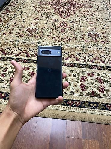 Мобильные телефоны и аксессуары: Google Pixel 7, Б/у, 128 ГБ, цвет - Черный, eSIM — 2