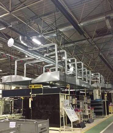 Havalandırma: Sənaye tipli havalandırma və iqlimləndirmə sistemlərinin — 5