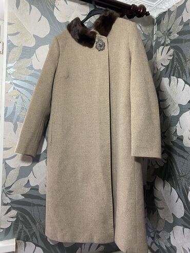 куртка пальто женская в Кыргызстан | ПАЛЬТО: Пальто 6XL (52), цвет - Капучино