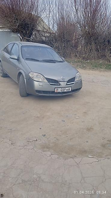 Унаа: Nissan Primera: 2005 г., Кол менен иштөөчү, Бензин, Седан — 4