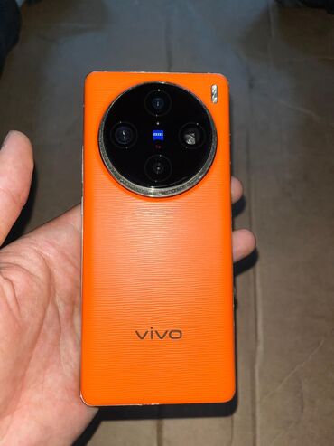 телефоны арзан: Vivo X100 Ultra, Б/у, 512 ГБ, цвет - Оранжевый, 2 SIM