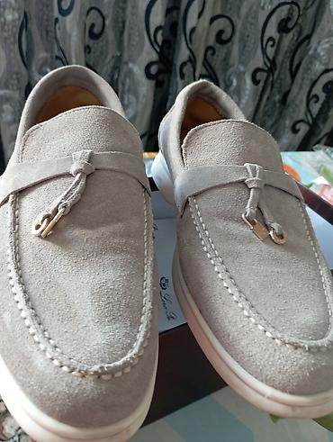 Лоферы, 39, Loro Piana, Б/у, цвет - Бежевый