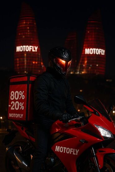 wolt fleet partner: Moto-kuryer tələb olunur, Gündəlik ödəniş, Təcrübəsiz