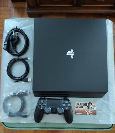 PS4 (Sony Playstation 4): AKO VAM ODGOVARA PONUDA, KONTAKT SAMO NA TELEFON MOLIM Sony PS4 PRO — 7