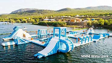 Другие игровые комплексы: Аквапарк На Воде НОВИНКА 2026 !! Описание: Продаётся надувной — 4