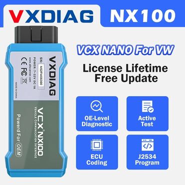 Alati za automobile: VXDIAG VCX NANO NX100 WiFi za VW/Audi/Škoda/Seat/Bentley VXDIAG VCX — 2