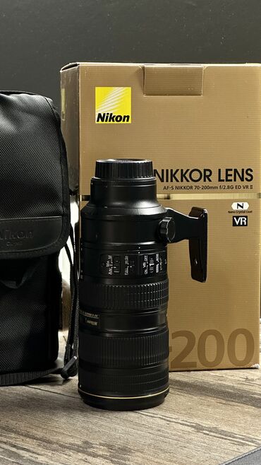 советские объективы: Продаю объектив для Никона Nikon AF-S 70-200mm f/2.8G ED VR II