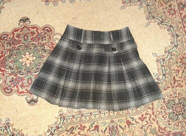 kožne suknje: M (EU 38), L (EU 40), Mini, color - Grey