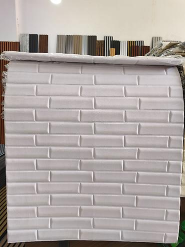 ğünəş paneli: 3D kərpic fakturalı divar paneli – öz-özünə yapışan - Material — 1