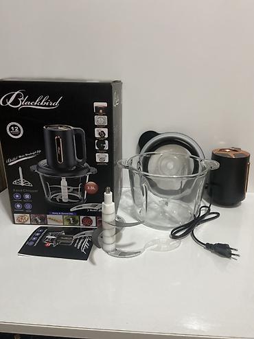 tefal le hachoir 1500: Blackbird Food Chopper – Model: BMG-3857 - Həcmi: 3.5L şüşə qab — 1