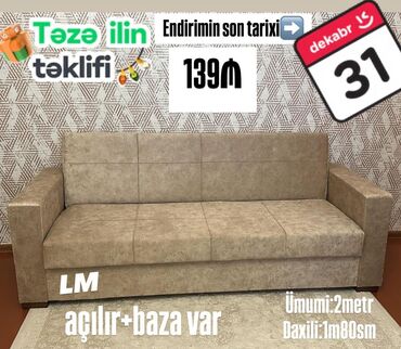 divan ve kreslolar: Divan, Yeni, Açılan, Bazalı, Parça, Ödənişli çatdırılma