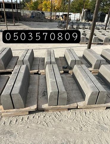 Дорожные бордюры: Дорожный бордюр, Прессованный, ЖБИ (Железобетонный), Новый — 7