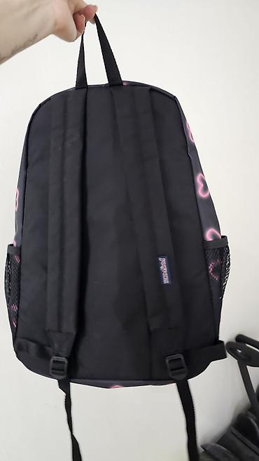 kipling monkey: Рюкзак JanSport Doubleton, выполненный в черном цвете с принтом из — 5