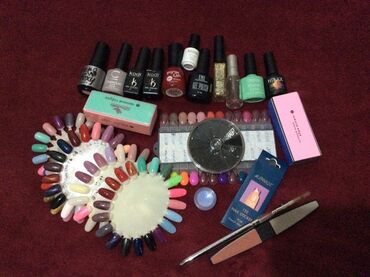Manikür və pedikür məhsulları: Dırnaq üçün gel lak, 10 ml, Yeni