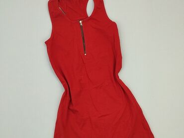 eleganckie sukienki na wesele czerwone: Sukienka, S, stan - Dobry