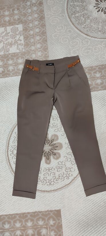 брюки материал: Классические, Зауженные, Низкая талия, Турция, Осень-весна, XL (EU 42)