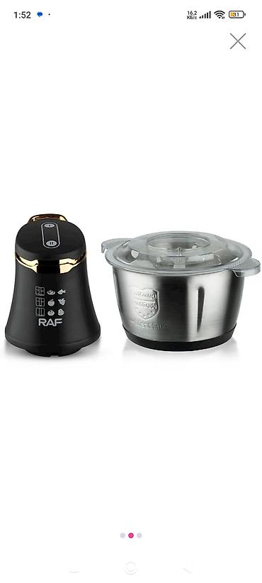 kohne tozsoran aliram: RAF Food Processor R.7034 – mətbəx kombaynı - Güc: 1000W - Qab həcmi — 3