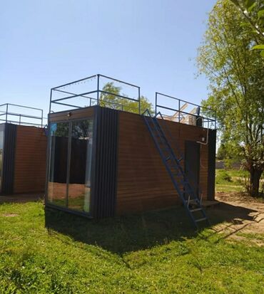 теплый палас: Сдаю Модульный дом-студия с террасой на крыше Иссык Куль - Компактный
