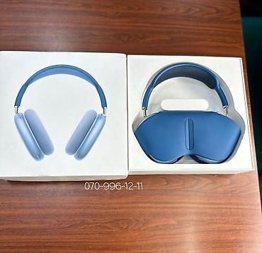 airpods qulaqcıq: Yeni Simsiz (Bluetooth) Qulaqcıqlar, Apple, rəng - Göy — 3
