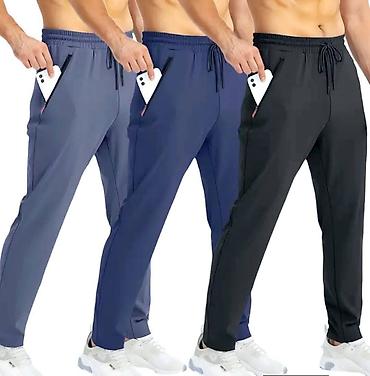 Брюки: Спортивные Мужские брюки, One size — 2