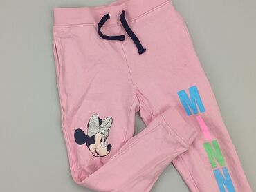 spodnie cargo z diagonalu: Sweatpants, Disney, 7 years, 116/122, condition - Good