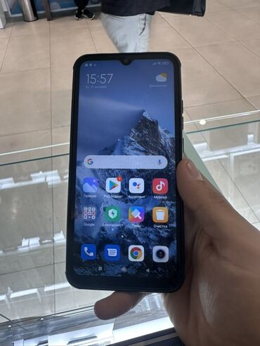 оперативка ддр4: Redmi, Redmi 10A, Б/у, 128 ГБ, цвет - Синий, 2 SIM