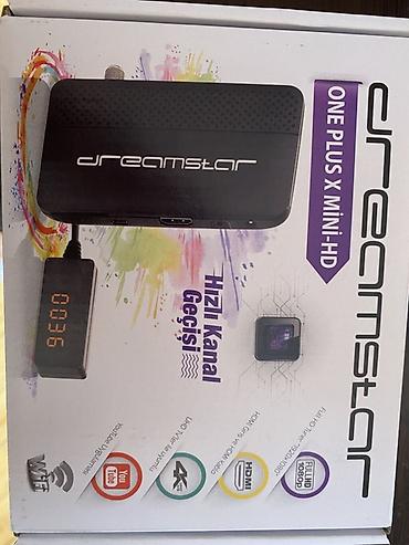 Dreamstar One Plus X Mini-HD TV Box/Reseiver - Hızlı Kanal Keçidi -