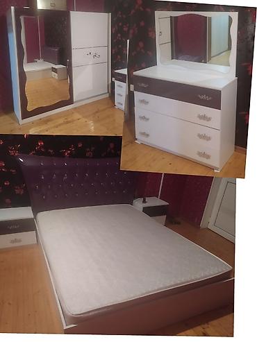 çarpaylar: İkinəfərlik çarpayı, Termo, Dolab, 2 tumba, İşlənmiş — 1