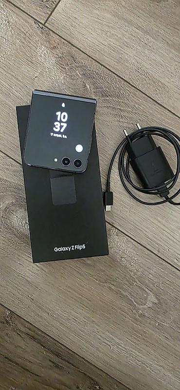 samsung a43: Samsung Galaxy Z Flip 5, 256 GB, rəng - Qara, İki sim kartlı — 4