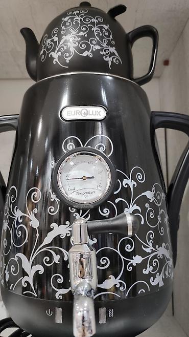 samovar aliram: Samovar elektrik samovar Eurolux 4 litr tutumlu Paslanmaz iy tam — 3