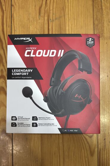 bultuz qulaqcıq: HyperX Cloud 2
Az islenib ela veziyyetdedir