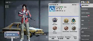 kostyum turkce: PUBG Mobile hesabı – regional Avropa serveri - Səviyyə: 61 - RP — 3