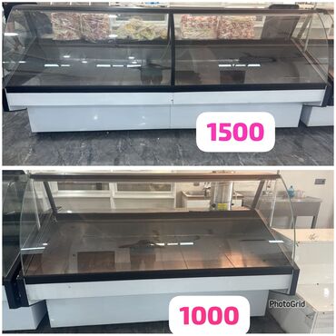 Paketləmə aparatları: Vitrin soyuducu 3metrlik 1500 Azn. 2metrlik 1000 Azn. Her biri Ideal