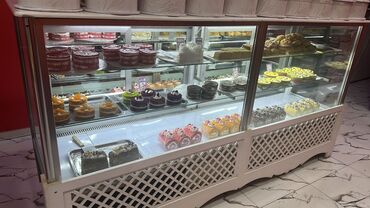 soyuducu xaladelnik: 🌙Nure Satılır _*1200 azn* Şirniyyat vitrin soyuducusu Uzunlugu 2.50