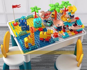 продаю лего: Новый Детский столик ЛЕГО Точно как на фото ( на фото наш которым мы